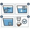 Kép 2/2 - Saeco, Philips AquaClean kávégépekhez kompatibilis szűrőbetét - COFFIX CF109