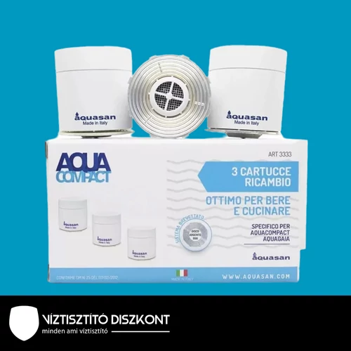 Aquasan WaterGaia/AquaCompact víztisztítóhoz szűrőbetét - 3 db