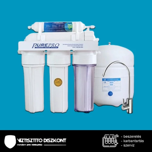 PurePro 105 ozmózis víztisztító berendezés